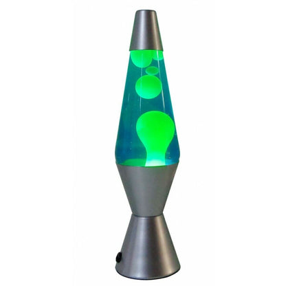New LAVA LAMP METAL BASE 37CM LIGHT/NIGHT LIGHT/ GIFT