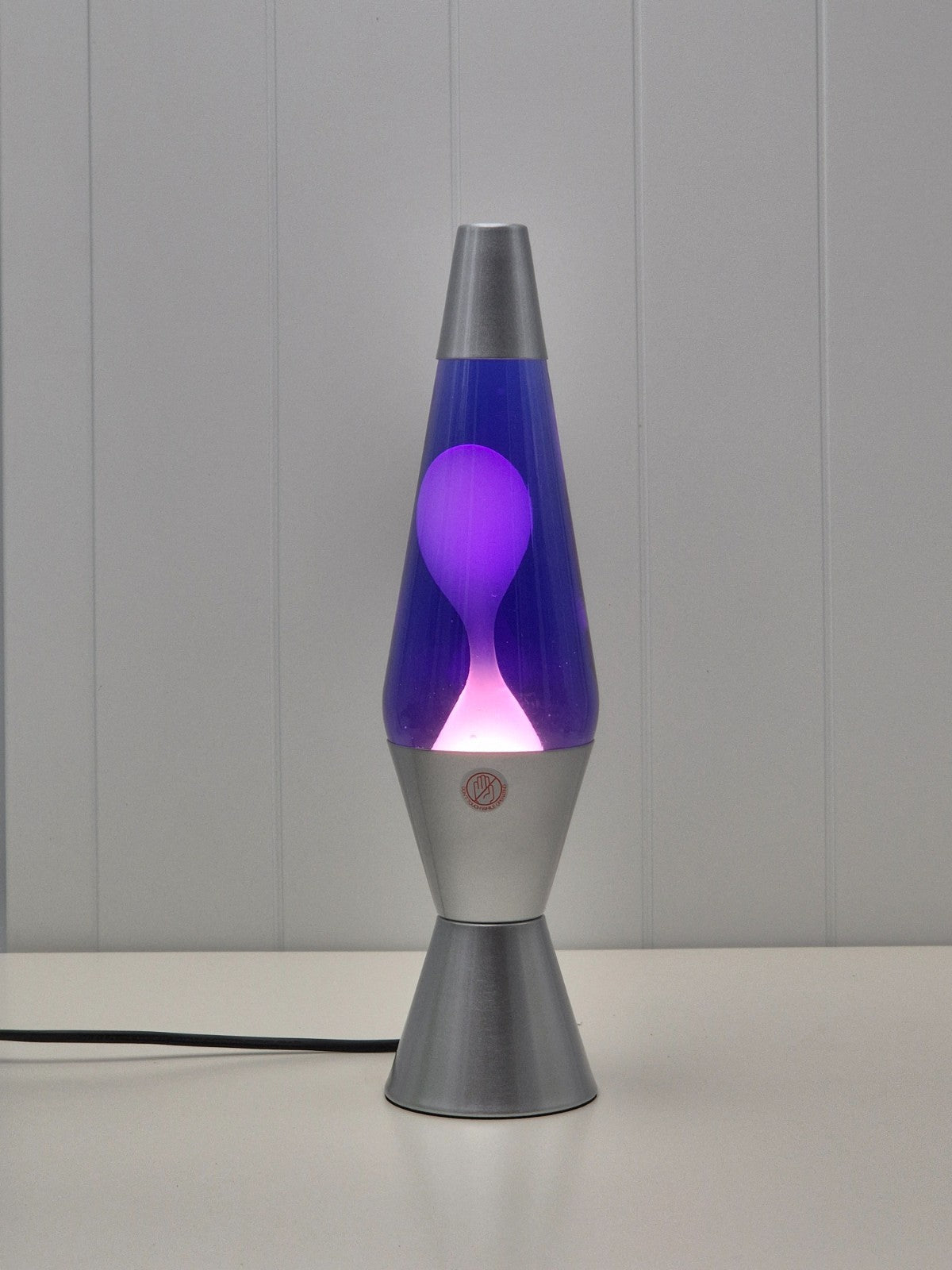 New LAVA LAMP METAL BASE 37CM LIGHT/NIGHT LIGHT/ GIFT