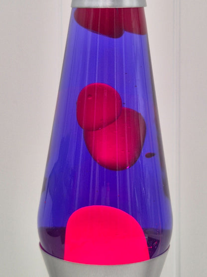 New LAVA LAMP METAL BASE 37CM LIGHT/NIGHT LIGHT/ GIFT