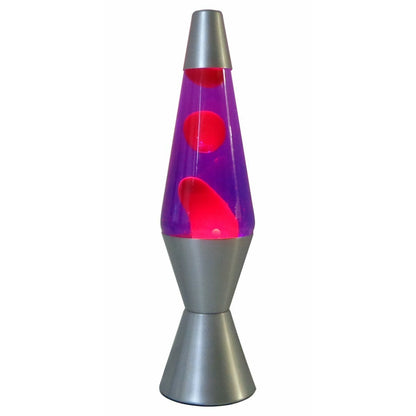 New LAVA LAMP METAL BASE 37CM LIGHT/NIGHT LIGHT/ GIFT