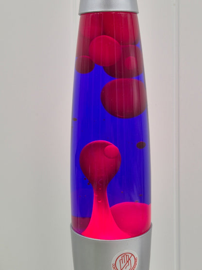 New LAVA LAMP METAL BASE 37CM LIGHT/NIGHT LIGHT/ GIFT