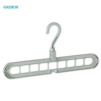Multifunction Clothes Hanger Organizer Smart Rack Coat Hanger Space Saving Magic Hanger for Clothe Velvet Clothes Storage 9 Hole