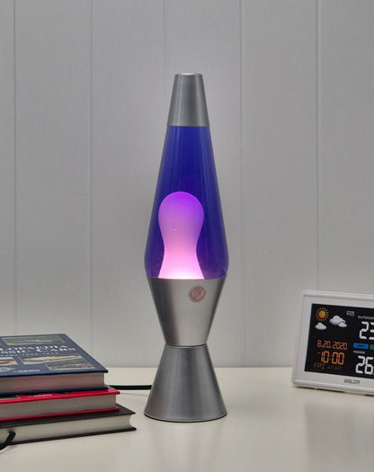 New LAVA LAMP METAL BASE 37CM LIGHT/NIGHT LIGHT/ GIFT